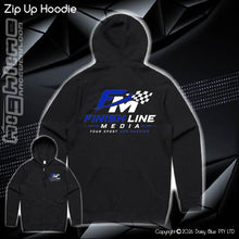 Load image into Gallery viewer, Zip Up Hoodie - Finish Line media
