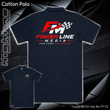 Load image into Gallery viewer, Cotton Polo - Finish Line media

