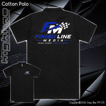 Load image into Gallery viewer, Cotton Polo - Finish Line media

