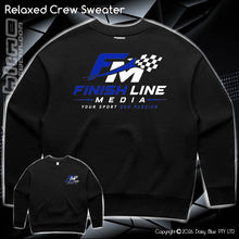 Load image into Gallery viewer, Relaxed Crew Sweater - Finish Line media
