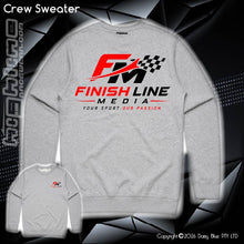 Load image into Gallery viewer, Crew Sweater - Finish Line media
