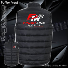 Load image into Gallery viewer, Puffer Vest - Finish Line media

