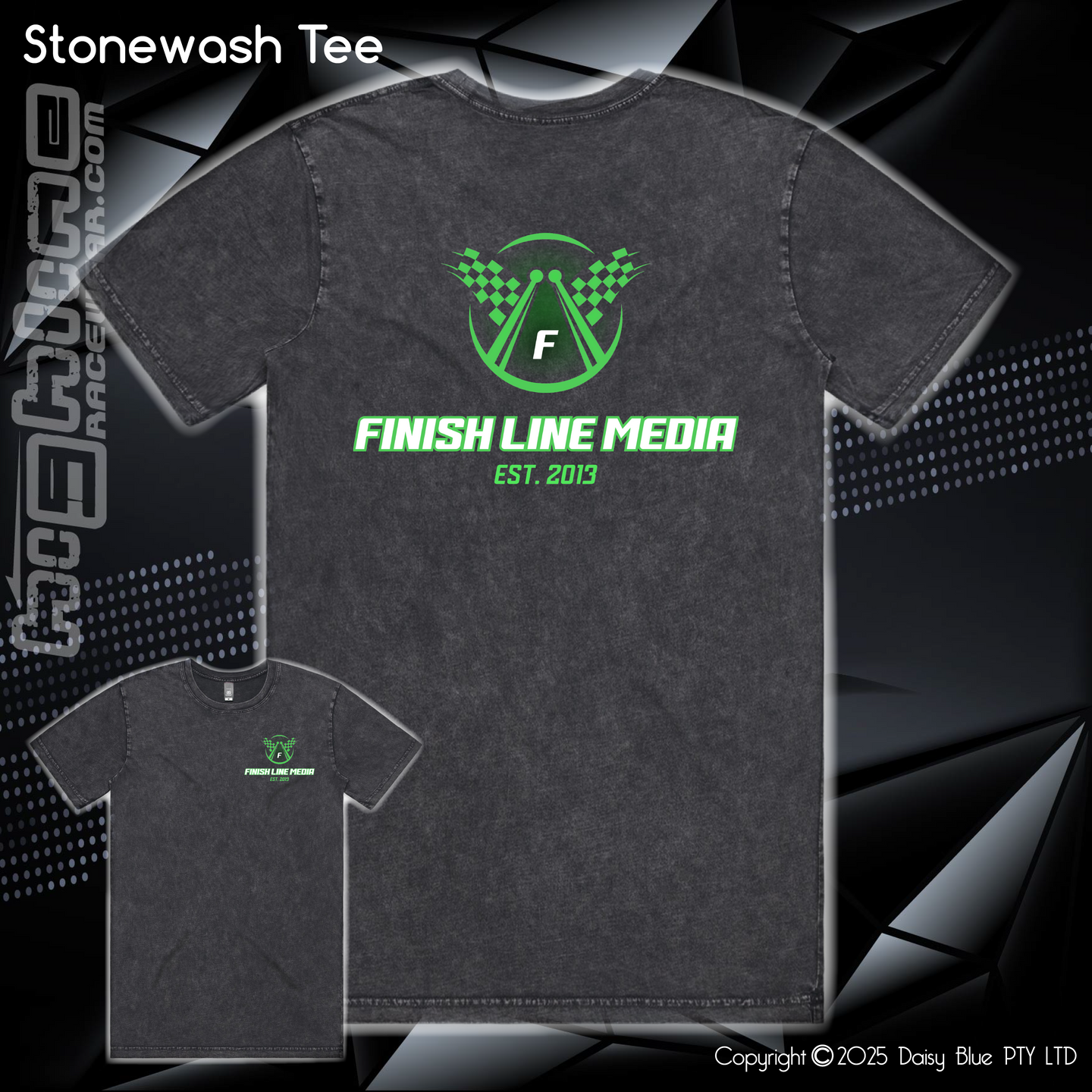 Stonewash Tee - Finish Line Media