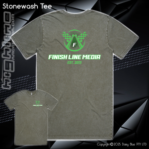 Stonewash Tee - Finish Line Media