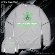 Load image into Gallery viewer, Crew Sweater - Finish Line Media

