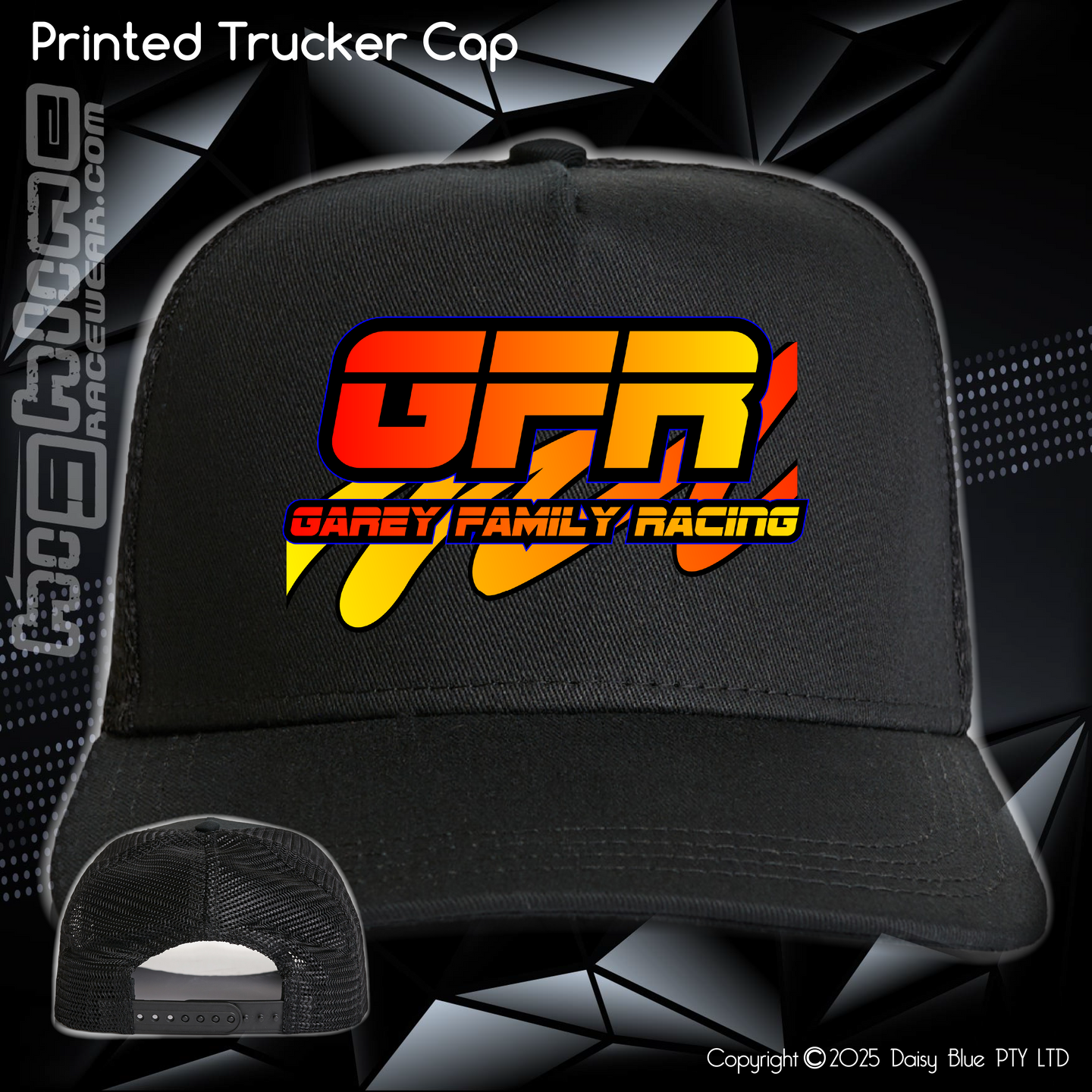 Printed Trucker Cap - Logan Willis GFR