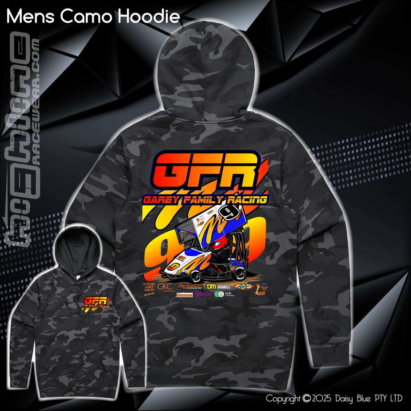 Camo Hoodie - Logan Willis GFR