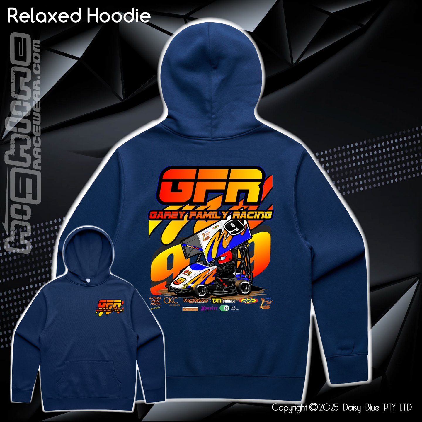 Relaxed Hoodie - Logan Willis GFR