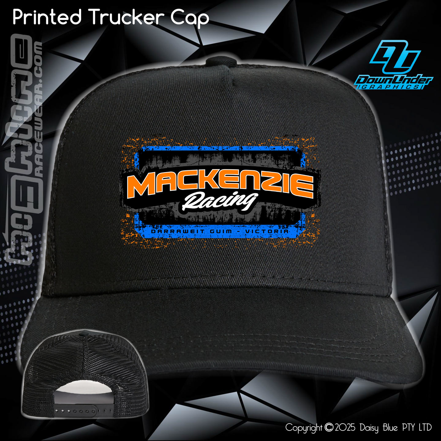 Printed Trucker Cap - Dave Mackenzie