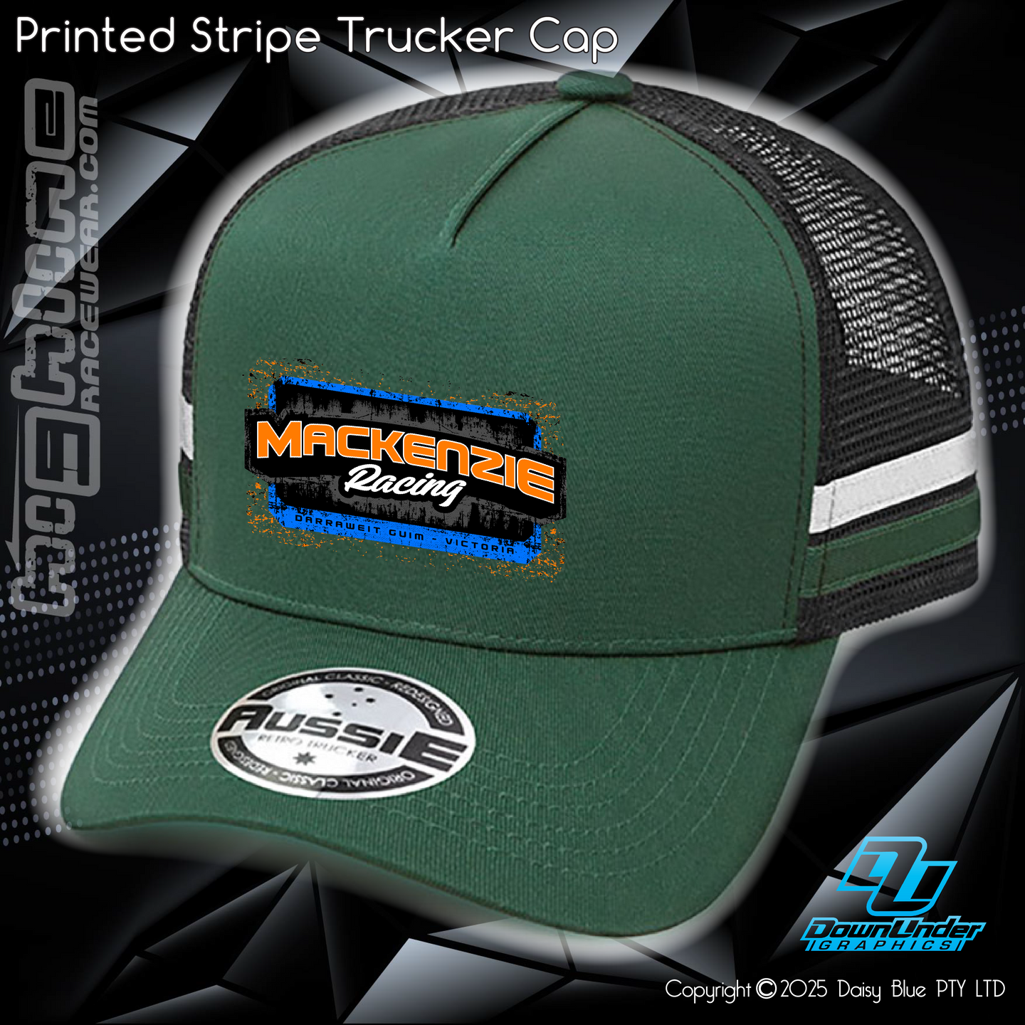 STRIPE Trucker Cap - Dave Mackenzie