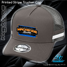 Load image into Gallery viewer, STRIPE Trucker Cap - Dave Mackenzie
