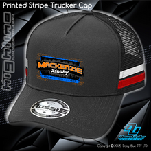 Load image into Gallery viewer, STRIPE Trucker Cap - Dave Mackenzie
