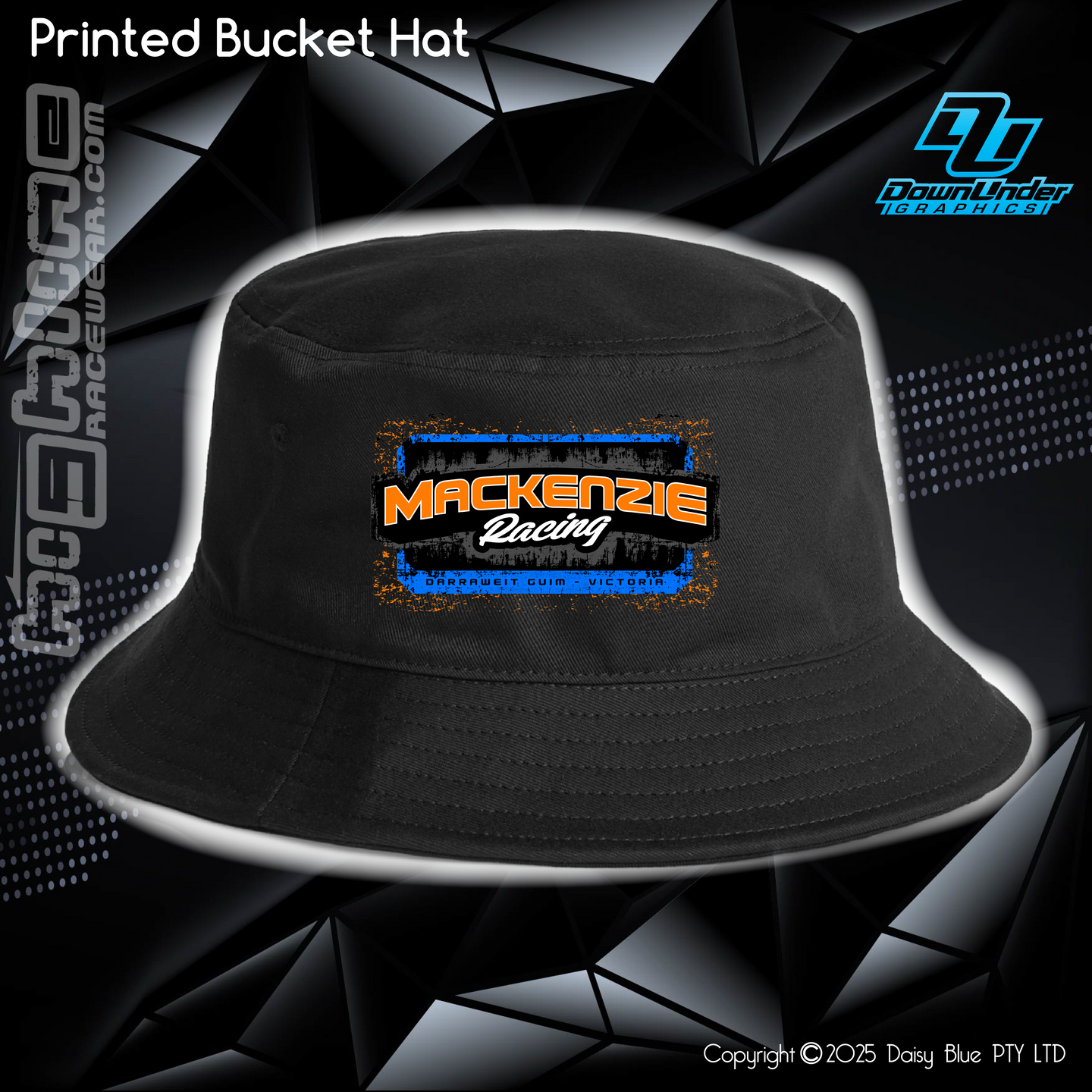 Printed Bucket Hat - Dave Mackenzie