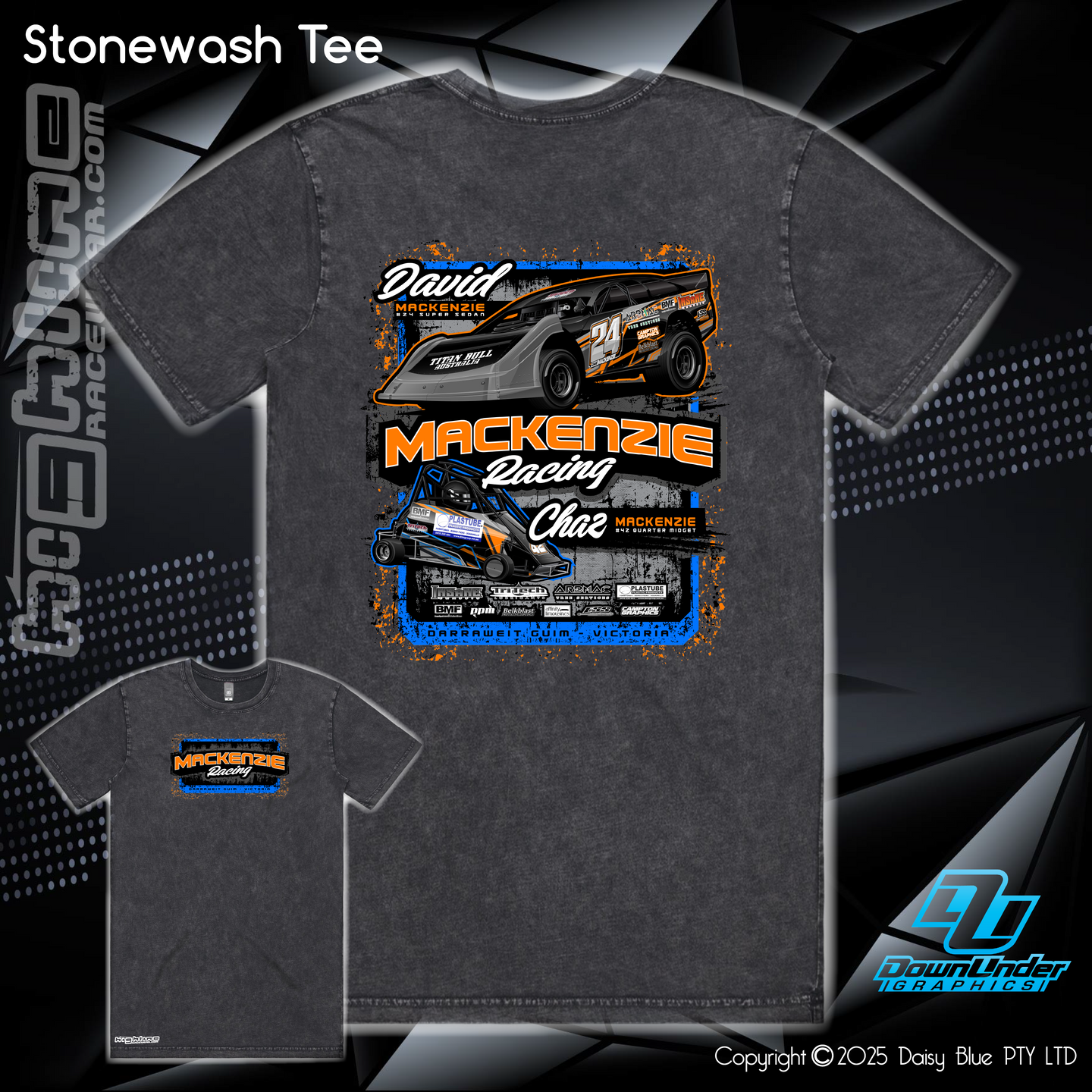 Stonewash Tee - Dave Mackenzie