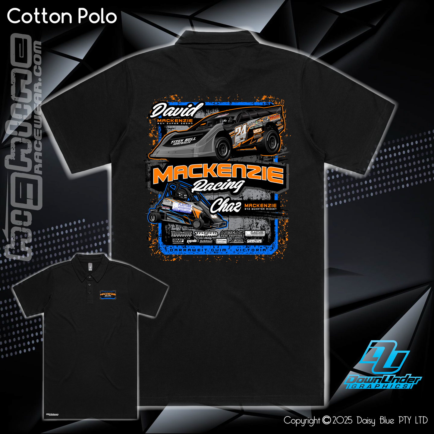 Cotton Polo - Dave Mackenzie