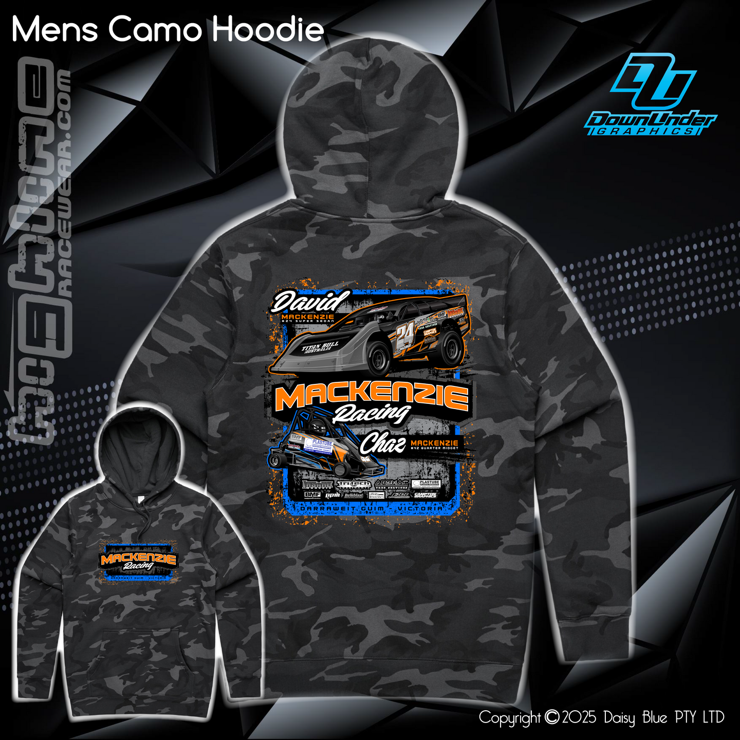 Camo Hoodie - Dave Mackenzie