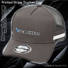 Load image into Gallery viewer, STRIPE Trucker Cap - VG Cabinets
