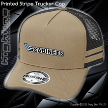Load image into Gallery viewer, STRIPE Trucker Cap - VG Cabinets
