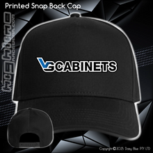 Load image into Gallery viewer, Printed Snap Back CAP - VG Cabinets
