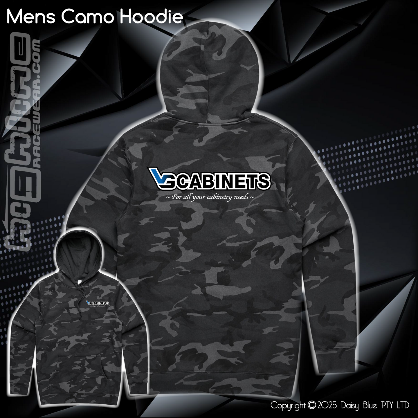 Camo Hoodie - VG Cabinets