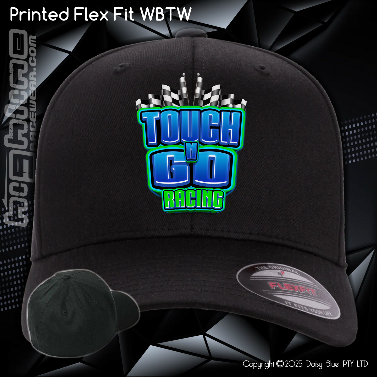 FLEX FIT CAP - Touch N' Go Racing