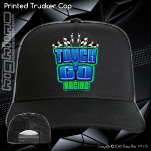 Printed Trucker Cap - Touch N' Go Racing