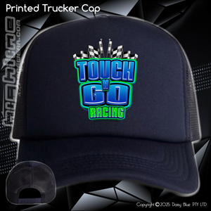 Printed Trucker Cap - Touch N' Go Racing