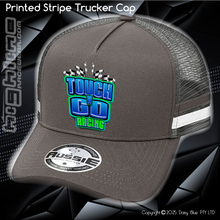 Load image into Gallery viewer, STRIPE Trucker Cap - Touch N&#39; Go Racing
