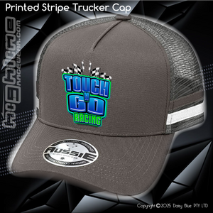 STRIPE Trucker Cap - Touch N' Go Racing