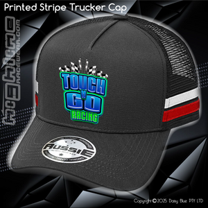STRIPE Trucker Cap - Touch N' Go Racing