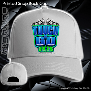Printed Snap Back CAP - Touch N' Go Racing
