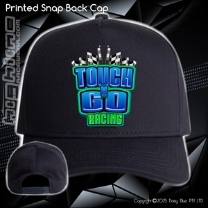 Printed Snap Back CAP - Touch N' Go Racing