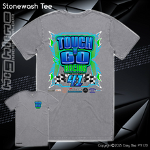 Load image into Gallery viewer, Stonewash Tee - Touch N&#39; Go Racing
