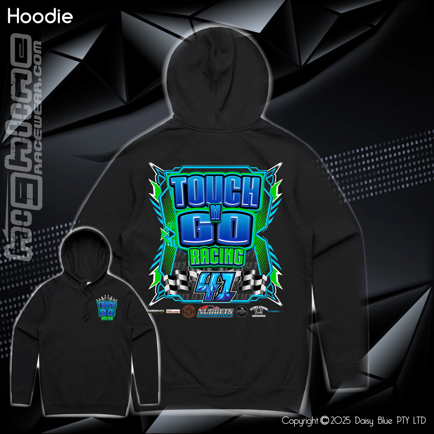 Hoodie - Touch N' Go Racing