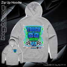 Load image into Gallery viewer, Zip Up Hoodie - Touch N&#39; Go Racing
