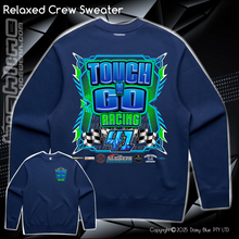Load image into Gallery viewer, Relaxed Crew Sweater - Touch N&#39; Go Racing
