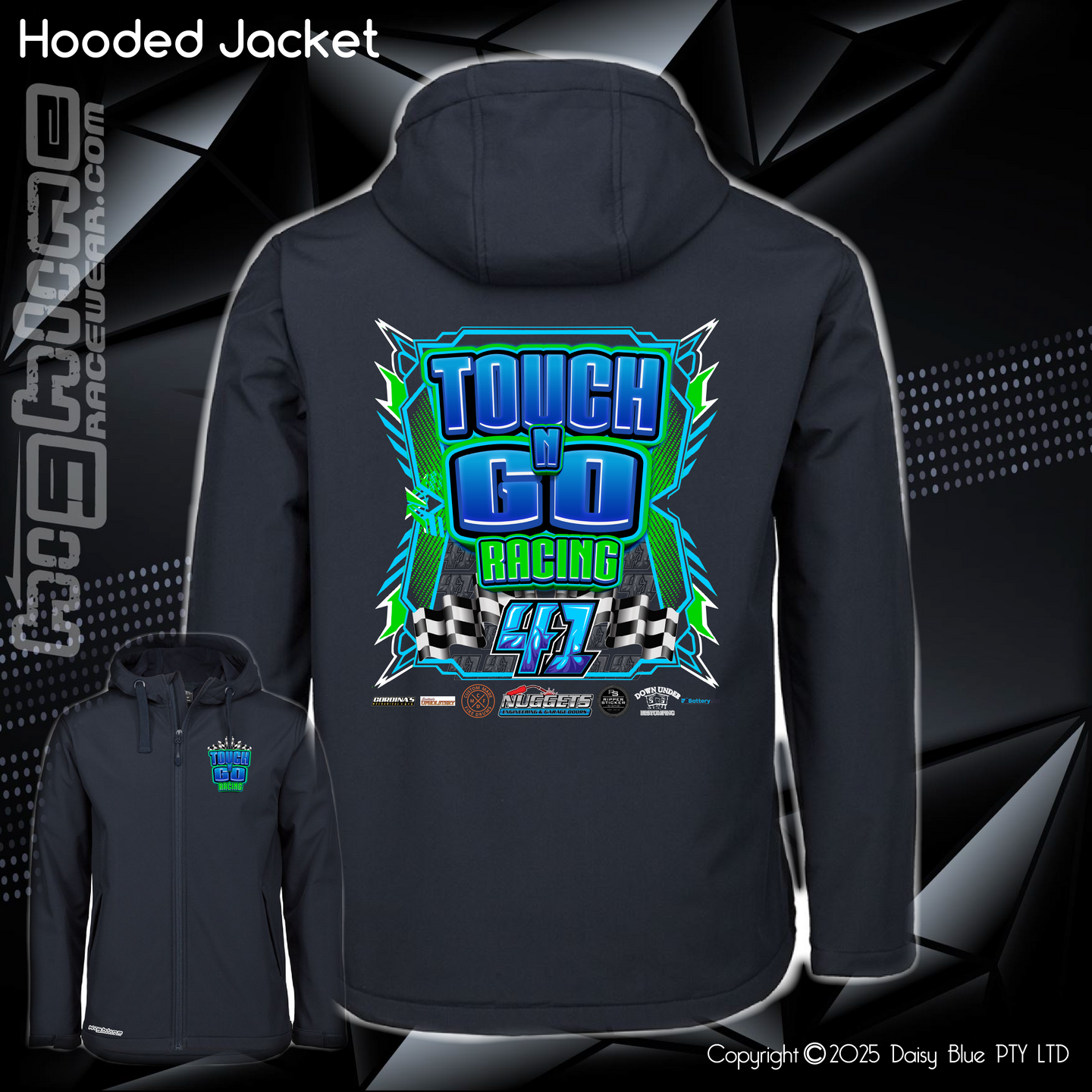 Hooded Jacket - Touch N' Go Racing