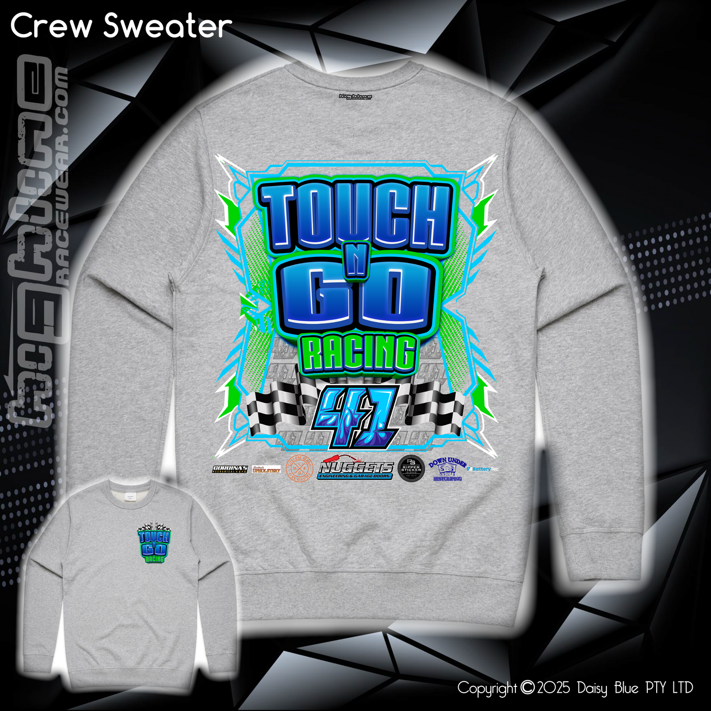 Crew Sweater - Touch N' Go Racing