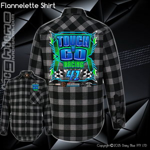 Flannelette Shirt - Touch N' Go Racing