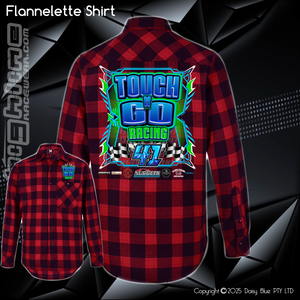 Flannelette Shirt - Touch N' Go Racing