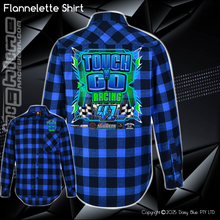 Load image into Gallery viewer, Flannelette Shirt - Touch N&#39; Go Racing
