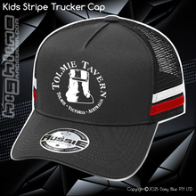 Load image into Gallery viewer, KIDS Stripe Trucker - Tolmie Tavern
