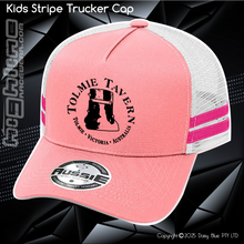 Load image into Gallery viewer, KIDS Stripe Trucker - Tolmie Tavern
