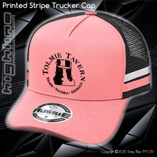 Load image into Gallery viewer, STRIPE Trucker Cap - Tolmie Tavern
