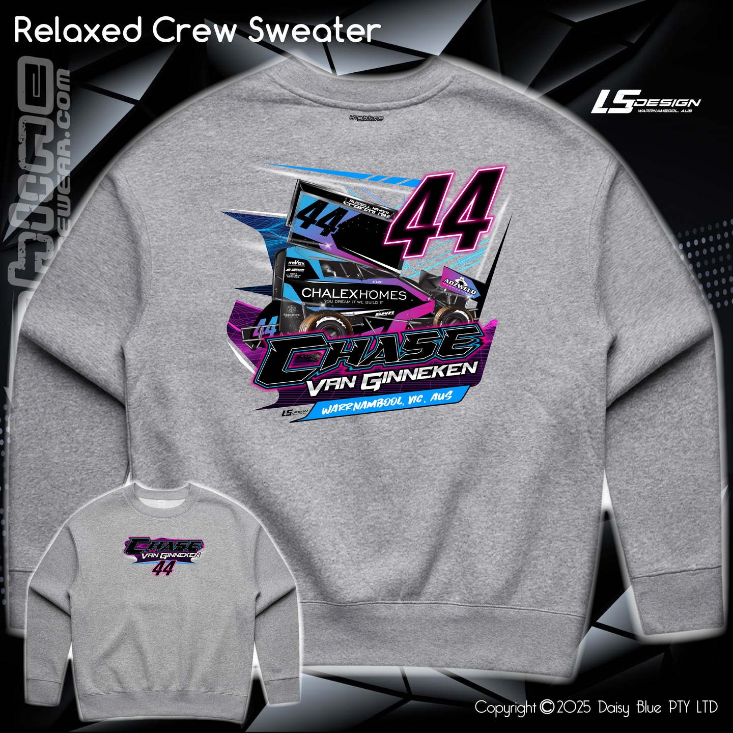 Relaxed Crew Sweater - CVG