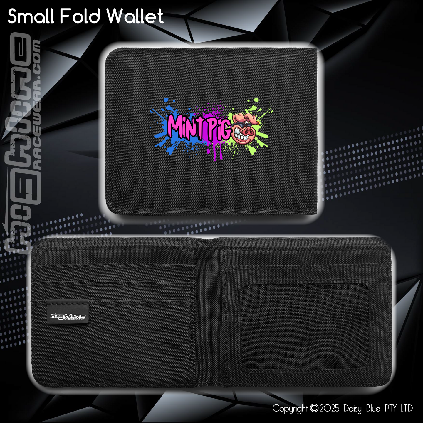 Compact Wallet - Mint Piglet Grunt