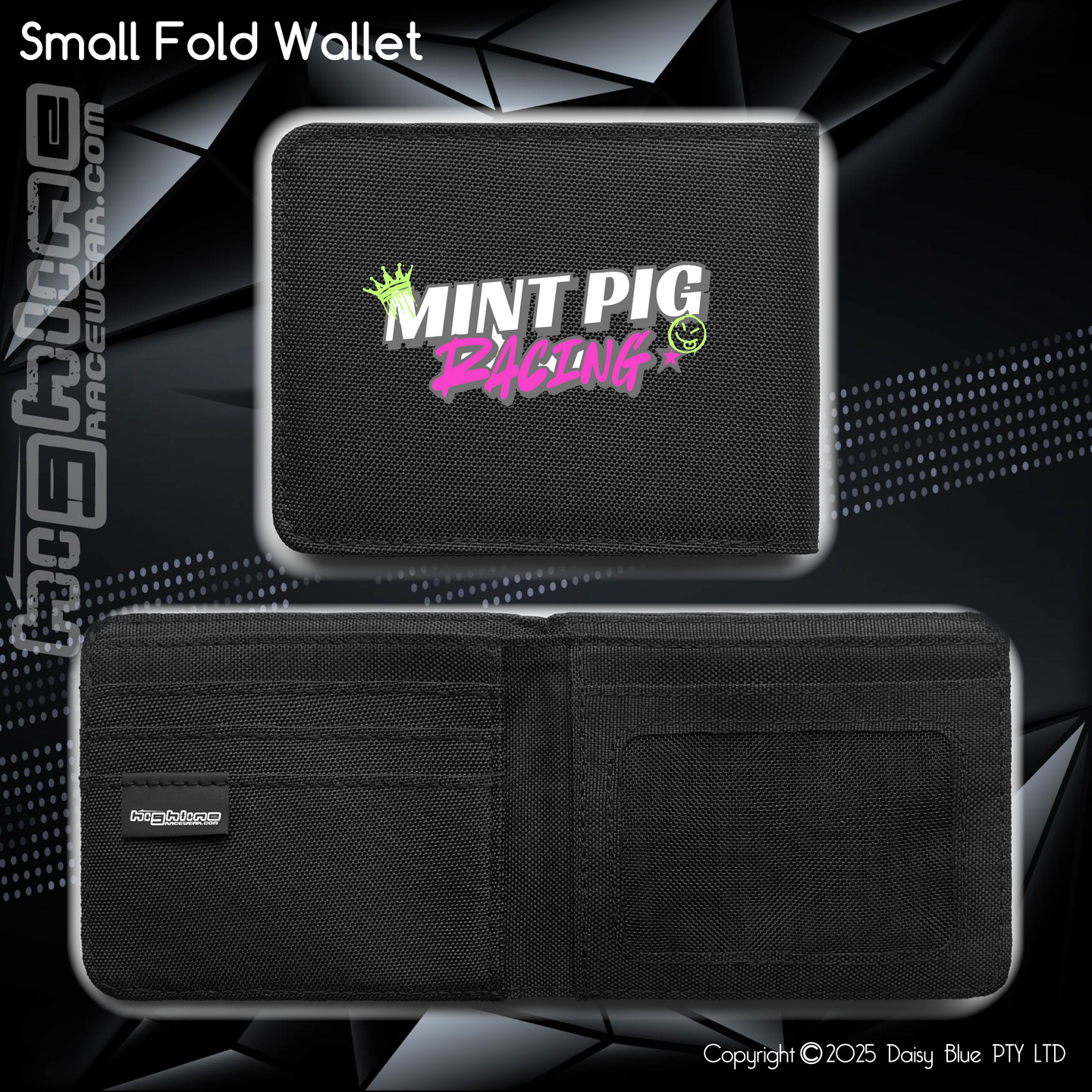 Compact Wallet - Mint Piglet Race It