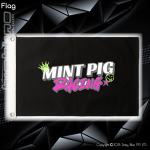 Flag - Mint Piglet Race It