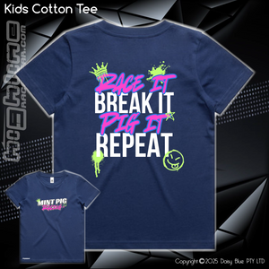 Tee - Mint Piglet Race it