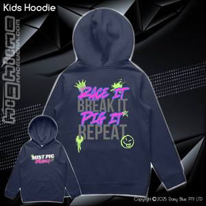 Hoodie - Mint Piglet Race it